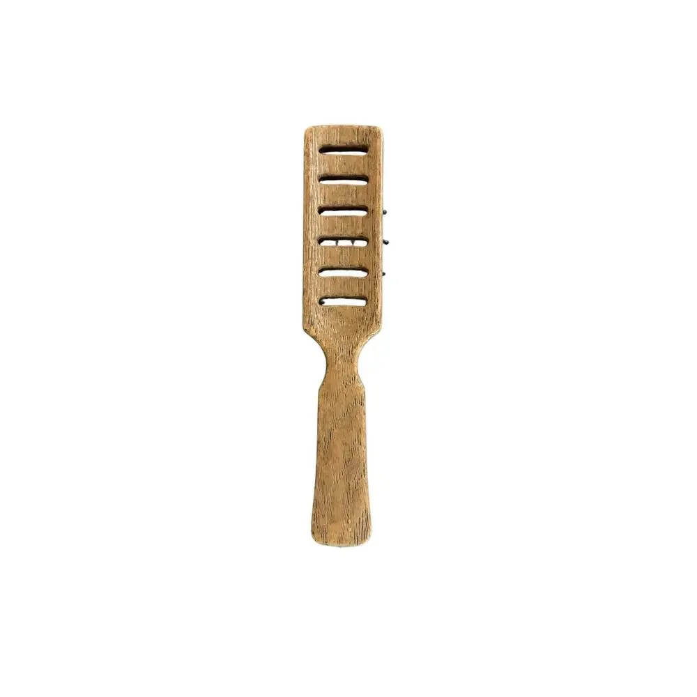 Vintage GOODY USA Faux Wood Vented‎ Styling Hair Brush Ball Tipped 6